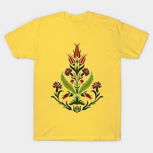 stylized flowers T-Shirt